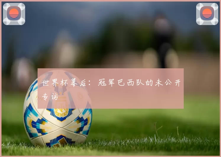 世界杯幕后：冠军巴西队的未公开专访